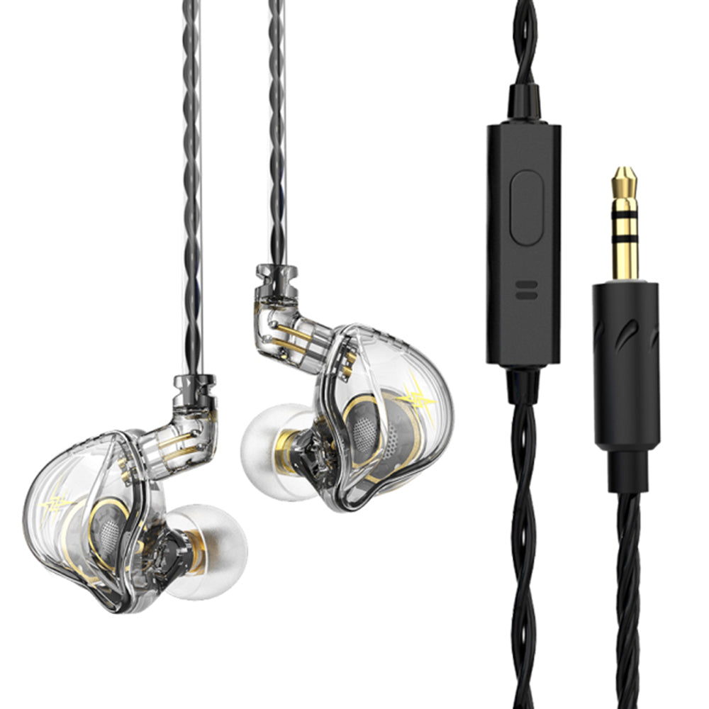 QKZ ZXT (s mikrofonní verzí) 3,5 mm kabelová HiFi sluchátka do uší s těžkými basy Ergonomická hudební herní sluchátka QKZ ZXT (s mikrofonní verzí) 3,5 mm kabelová HiFi sluchátka do uší s těžkými basy Ergonomická hudební herní sluchátka